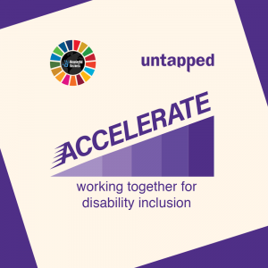 Introducing Accelerate - Working Together for Disability Inclusion