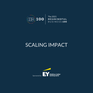 Scaling Impact - How to turn innovative ideas into mainstream businesses