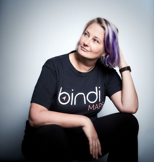 Anna Wright, Founder of Bindi Maps